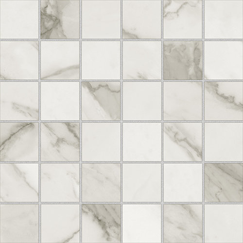 Мозаика калакатта люкс серебро / Mosaico Calacatta Lux Silver 29,8*29,8