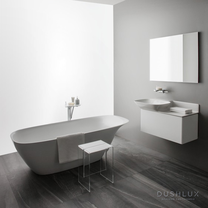 Laufen INO ванна 1800x800x520мм, свободностоящая,